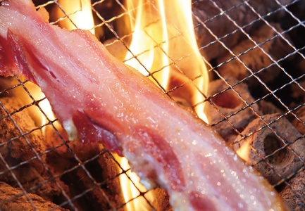 (1417)風の家 手作り ベーコン 大 280g×10個 合計2.8kg 日置 長門市 燻製