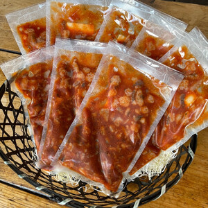 たこ七味 8パック【たこ 珍味 おつまみ キムチ 惣菜 海鮮 いかの塩辛 珍味 お取り寄せ 御中元 お中元 お歳暮 父の日 母の日 贈り物 日本酒 焼酎】【神奈川県小田原市早川】