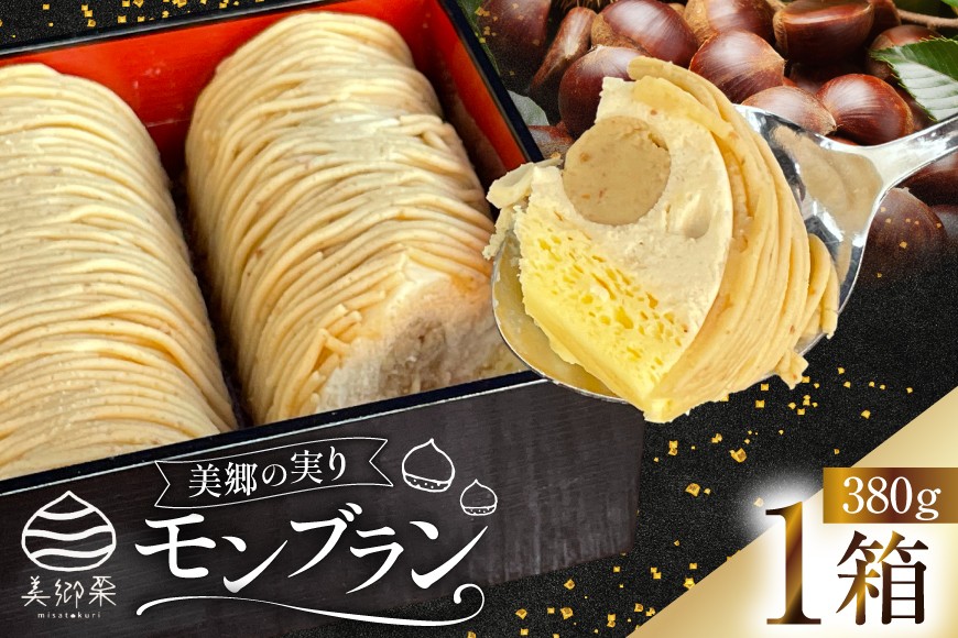 
            モンブラン ケーキ 美郷の実り 1箱 380g [恵那川上屋 宮崎県 美郷町 31bq0001] モンブランケーキ スイーツ 洋菓子 栗 くり 美郷栗
          