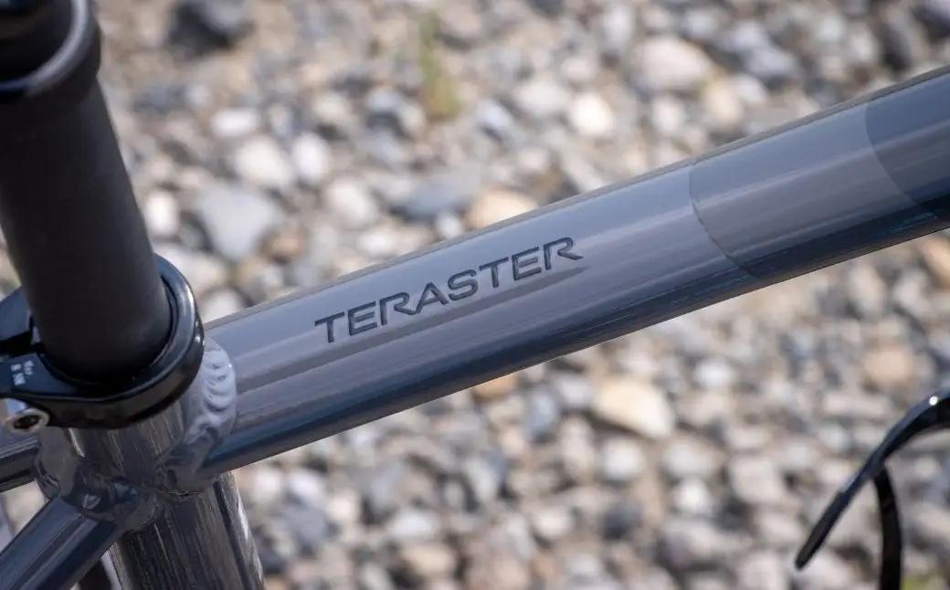 【ダークグレー・480mm】オールロードバイク KhodaaBloom「TERASTER SL(テラスターSL)」 | ロードバイク バイク 自転車 通勤 通学 480mm 18段変速 コーダーブルー