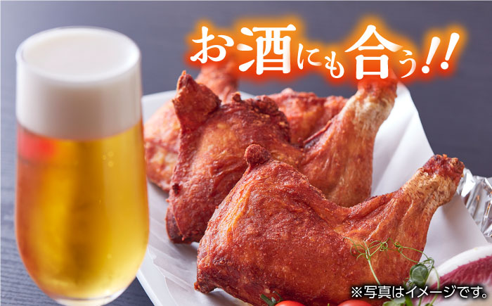【全12回定期便】矢部のケンチキ フライドチキン モモ 6本 ( 1本あたり約160g〜約190g ) 熊本 山都町 鶏肉 チキン クリスマス パーティ【有限会社 丸重ミート】[YAK047] 120