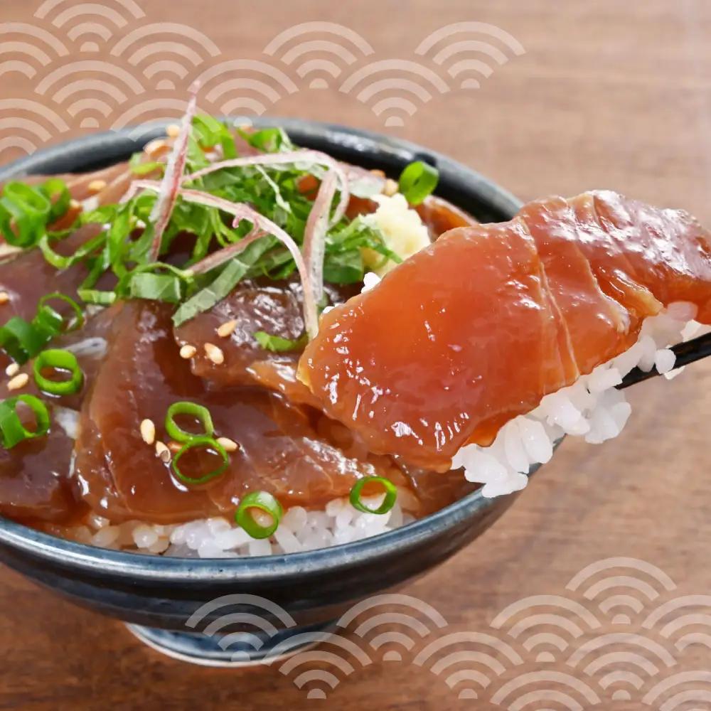 土佐の海鮮漬け丼（サーモン・まぐろ）各5袋（1パック60g） 高知県土佐市 【企業組合　宇佐もん工房】 [BQAB042]