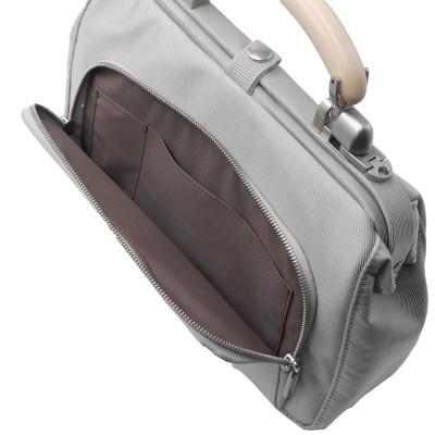 ふるさと納税 豊岡市 豊岡鞄 3701　ミニダレスバッグ (パールグレー) |  | 02