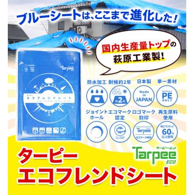 ふるさと納税 笠岡市 エコフレンドシート　3.6m×5.4m　U-03b