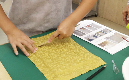 はがき額（フォトフレーム）作成体験 & 工房見学