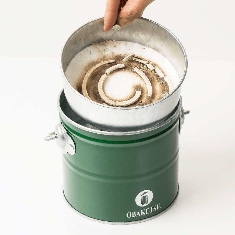 ミニ蚊遣りオバケツ　蚊遣り 虫よけ バケツ おしゃれ  日本製 蚊取り線香