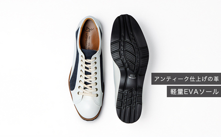 倭イズム ( ヤマトイズム ) 牛革 デニム シューズ 紳士靴 YA3310 25.0cm