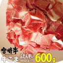 【ふるさと納税】宮崎牛こま(600g・300g×2)牛肉 精肉 お肉 黒毛和牛 ブランド和牛 お取り寄せ 冷凍 国産 宮崎県【SG006】【株式会社SHINGAKI】