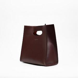 【レザーショッパー】Kurite shopper　カラー：Wine