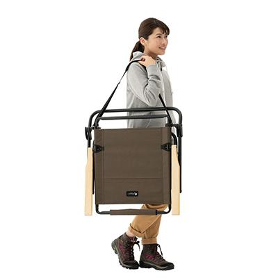 ふるさと納税 城陽市 グランベーシック ハイバック囲炉裏チェア アウトドアやキャンプでゆったり座れる椅子!73172022 |  | 03