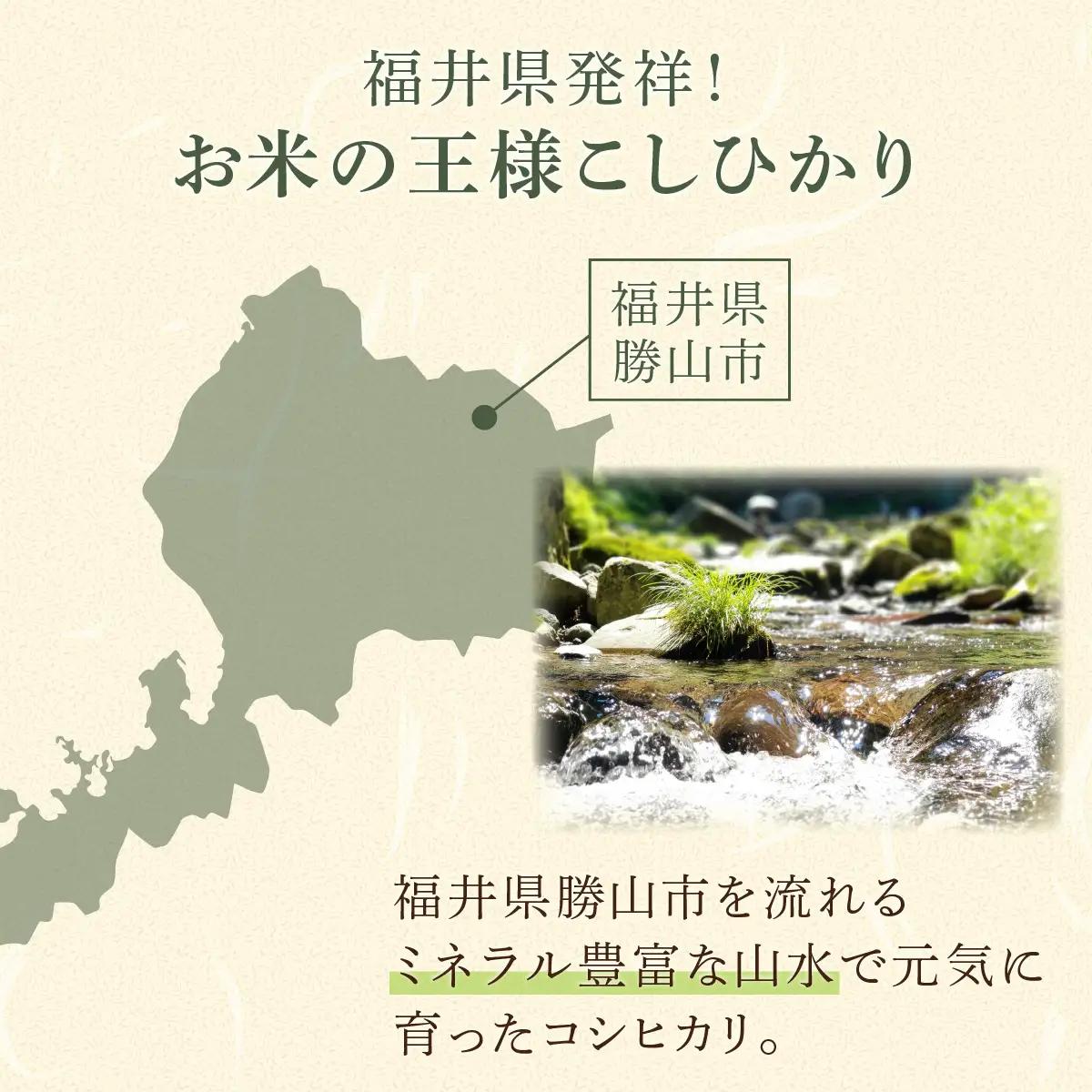 米 コシヒカリ 勝山市産 田中さんち 玄米 5kg [A-080012]