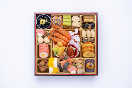 千賀屋謹製 2025年迎春おせち料理「千寿」和風一段 2～3人前 全25品 017-017