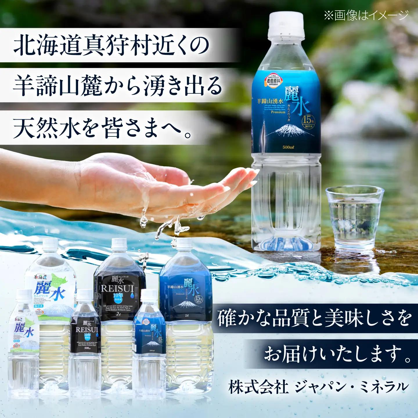 【ふるなびWEEK対象】≪15年≫ 保存水 500ml×24本 [BPAI003] 保存水