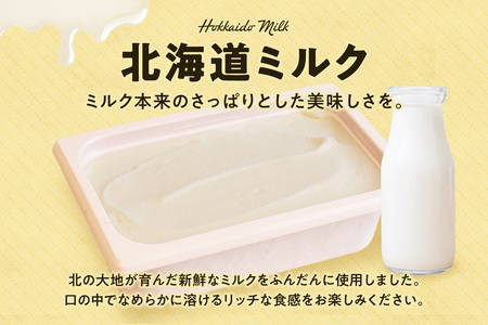 951アイスクリーム　バルクアイス2L×１個（北海道ミルク） | アイス さっぱり ミルク 北海道 札幌市
