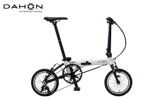 40年の歴史をもつ米国ダホン社の高性能折り畳み自転車 DAHON International Folding Bike  tbm ミスティーホワイト