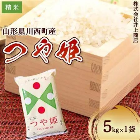 令和7年産山形県産　つや姫　精米5kg×1袋_ 精米 米    つや姫 米 _【1614324】