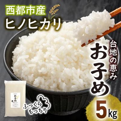 ふるさと納税 西都市 令和8年産ひのひかり5kg〜台地の恵み『お子め』〜西都市産【先行受付】[2723]