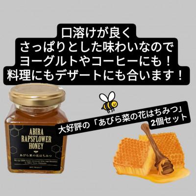 ふるさと納税 安平町 あびら菜の花はちみつ2個セット |  | 02