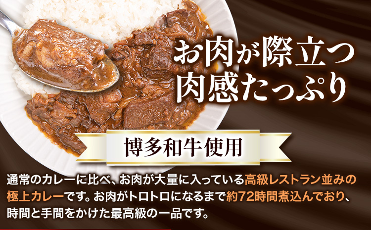 博多和牛の黄金カレー 200g×5食 《30日以内に出荷予定(土日祝除く)》九州産 牛 カレー 博多和牛 冷凍 鞍手郡 小竹町---sc_fsruhkri_30d_23_14000_5i---