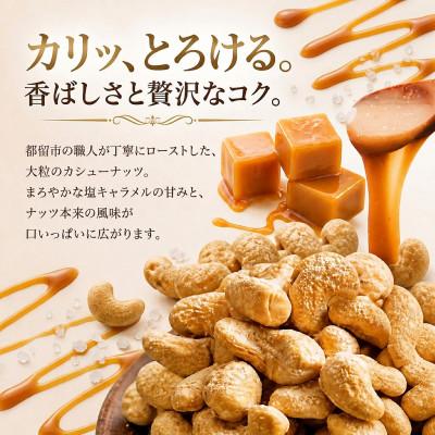 ふるさと納税 都留市 フレーバーナッツ(カシュー塩キャラメル)　100g×1パック |  | 01