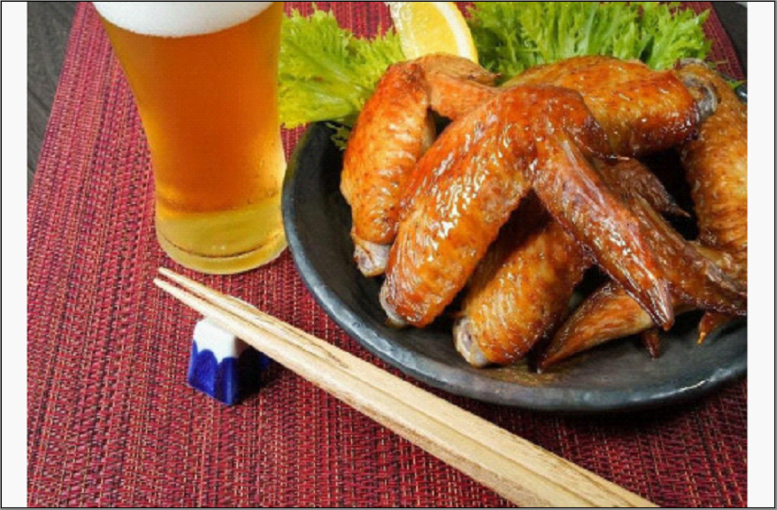 新名物！博多明太子風味 手羽先焼き 30本 (5本入り×6パック)