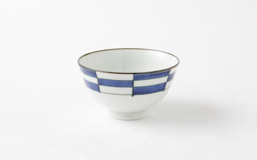 【波佐見焼】陶器 染シリーズ 茶碗 青 4個セット/陶器 皿 陶磁器 食器 お皿【山下陶苑】 [OAP038]