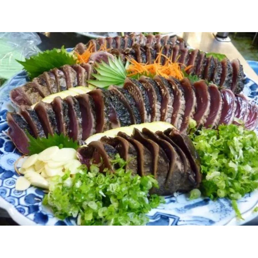 ＜手焼き職人山下＞室戸の厳選かつお完全わら焼きタタキ300g×3（計900g）
