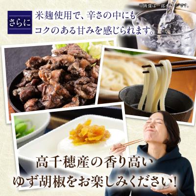 ふるさと納税 高千穂町 高千穂ゆず胡椒(激辛)【米麹入り】3本セット |  | 02