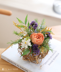 プリザーブドフラワー ルリ ピンク