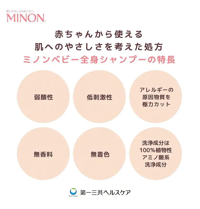 ミノンベビー全身シャンプー詰替用 700ml 隔月定期便 4回 第一三共ヘルスケア