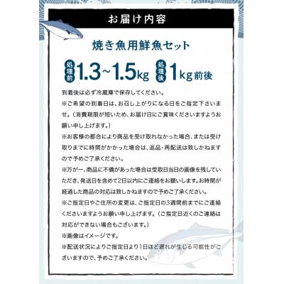 ふるさと納税 天草市 【指定日必須】焼き魚用　鮮魚セット_S121-001A |  | 03