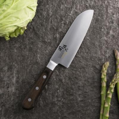 ふるさと納税 関市 <切れ味が長持ちする高硬度ステンレス仕様> ◇貝印 関孫六 べにふじ 小三徳145mm |  | 01