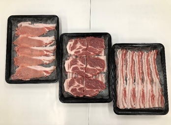 豚バラ・ロース セット 合計 1.5kg / 焼き肉 しゃぶしゃぶ 肉 豚肉 ロース バラ セット 詰め合わせ バラエティセット 豚バラ 食べ比べ 三重県 志摩市 伊勢 志摩 伊勢志摩パールポーク 20000円 2万円 二万円