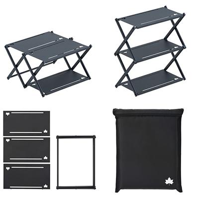 ふるさと納税 城陽市 アイアンカスタムラックテーブル アウトドアやキャンプなどで大活躍のカスタムラック!　73591005 |  | 01