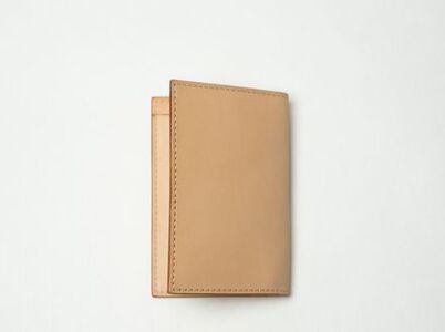 革製品に独特の個性と高級感を与える【生成】名刺入れーfolded card caseー