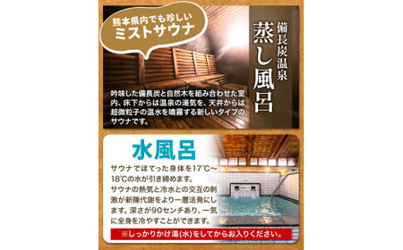 日帰り温泉入浴回数券 12枚綴り 山江温泉ほたる 《30日以内に順次出荷(土日祝除く)》 熊本県 球磨郡 山江村 温泉 入浴券 送料無料