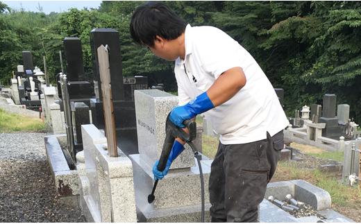 高圧洗浄機で隅々までクリーニングいたします。