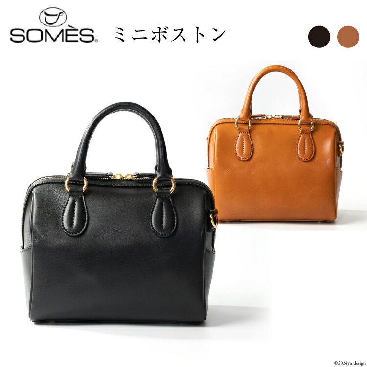 【ふるさと納税】 SOMES バッグ 2WAY ミニボストン エリン ER-53 選べる色 [ソメスサドル 北海道 砂川市 12260616] ソメス ボストンバッグ ハンドバッグ ショルダー レディース 革 革製品 革鞄 鞄 かばん レザー 小さめ 斜めがけ 肩掛け