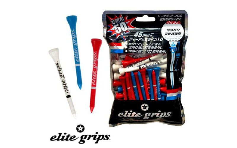 
            トリコロール　バンブーティー　5袋セット 〈3色のトリコロールカラーの70ｍｍのティー〉
          