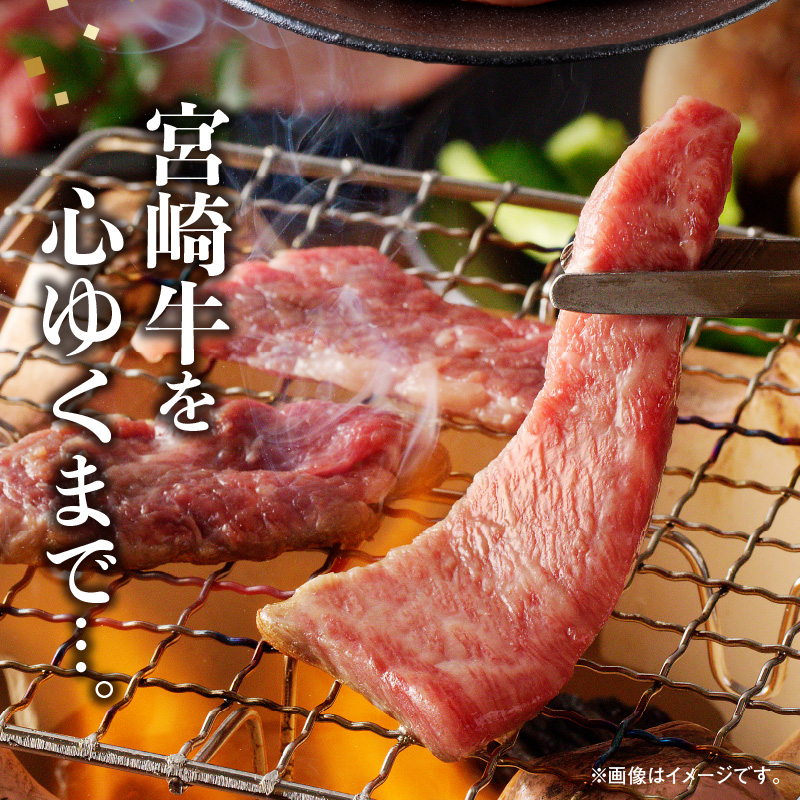 宮崎牛焼肉食べ比べ3種盛合計300g N0140-A580