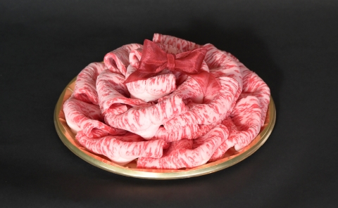 【C151・肉ケーキ】宮崎牛ロース・デコレーションケーキ（宮崎牛 国産 牛肉 ロース すき焼き スライス サプライズ プレゼント ふるさと納税 送料無料）