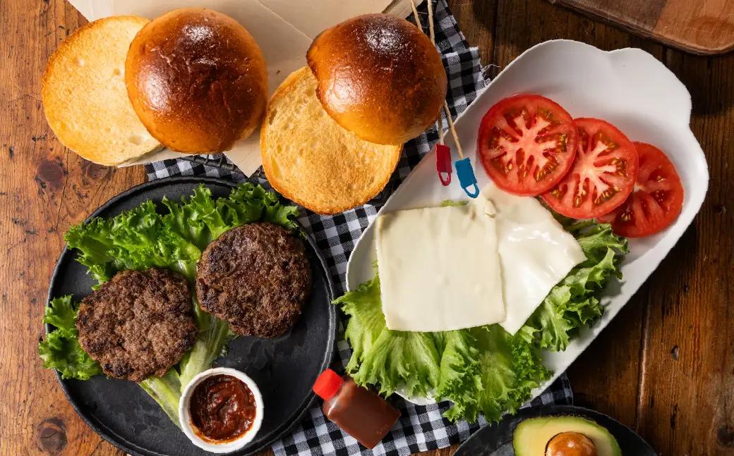 但馬牛ハンバーガー 4個セット