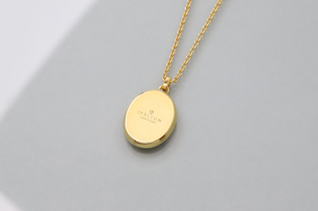 【1点もの】天然石アートシルバーペンダント (M) ＜IVXLCDM＞ メンズジュエリー ピクチャーメノウ P841-L-GD 50 A