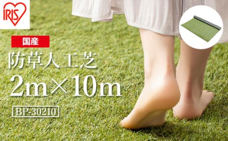 人工芝 ロール 2m×10m 芝丈30mm | 南相馬市 防草シート