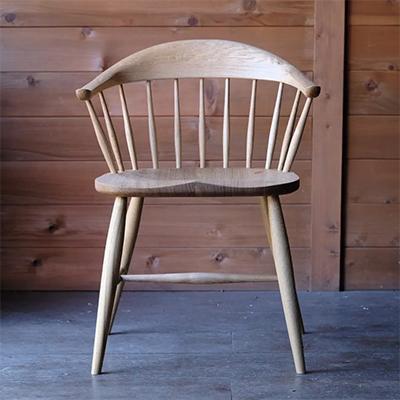 ふるさと納税 小浜市 アームチェア(ダイニングチェア/ウィンザーチェア/ハンドメイド) |  | 01