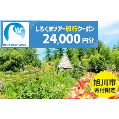【旭川市】しろくまツアーで利用可能なWEB旅行クーポン (24,000円分)_05216【1660750】