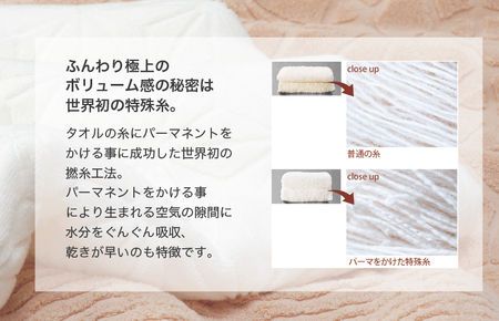 （今治タオルブランド認定品）極選魔法の糸 バスタオル 2枚セット （ホワイト） [I002980BT2] 