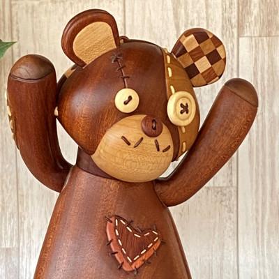 ふるさと納税 養父市 【cotree】ステッチベア　リペアード 〜繕いの魔法が宿る木のくま〜 |  | 03