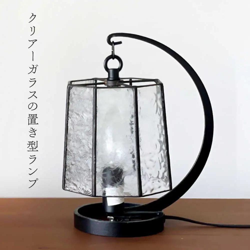 ステンドグラス テーブルランプ ファン ランプ / Nijiiro Lamp ニジイロランプ [BBAD032]