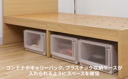 ベッド 木製 シングル ナチュラル 日本製 インテリア 寝具 ベッド